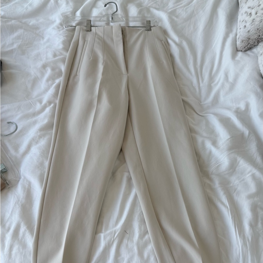 Zara cream trauser size small